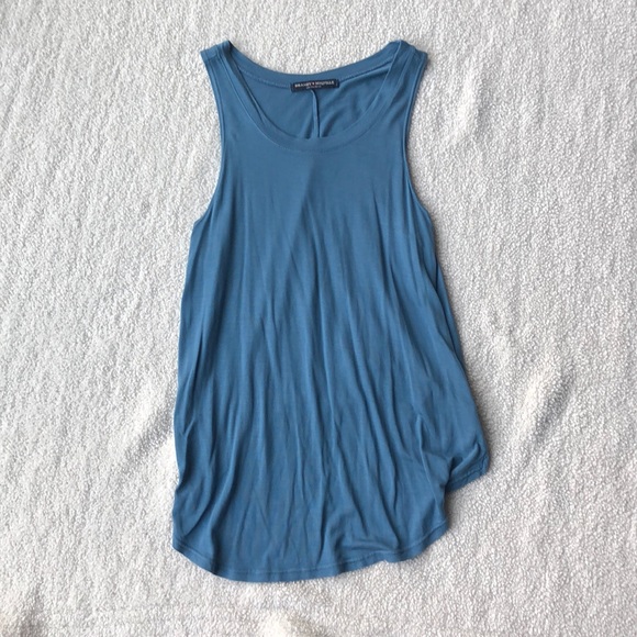 Brandy Melville Tops - Brandy Melville Teal hi-low tank